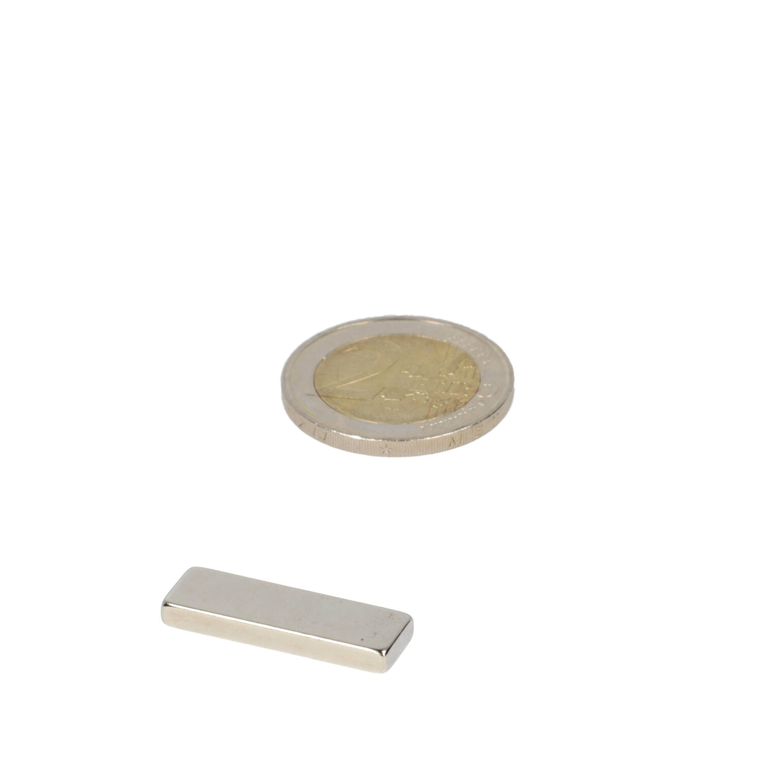 Neodym Quader-Magnet 25 x 8 x 3 mm (N45) – NiCuNi