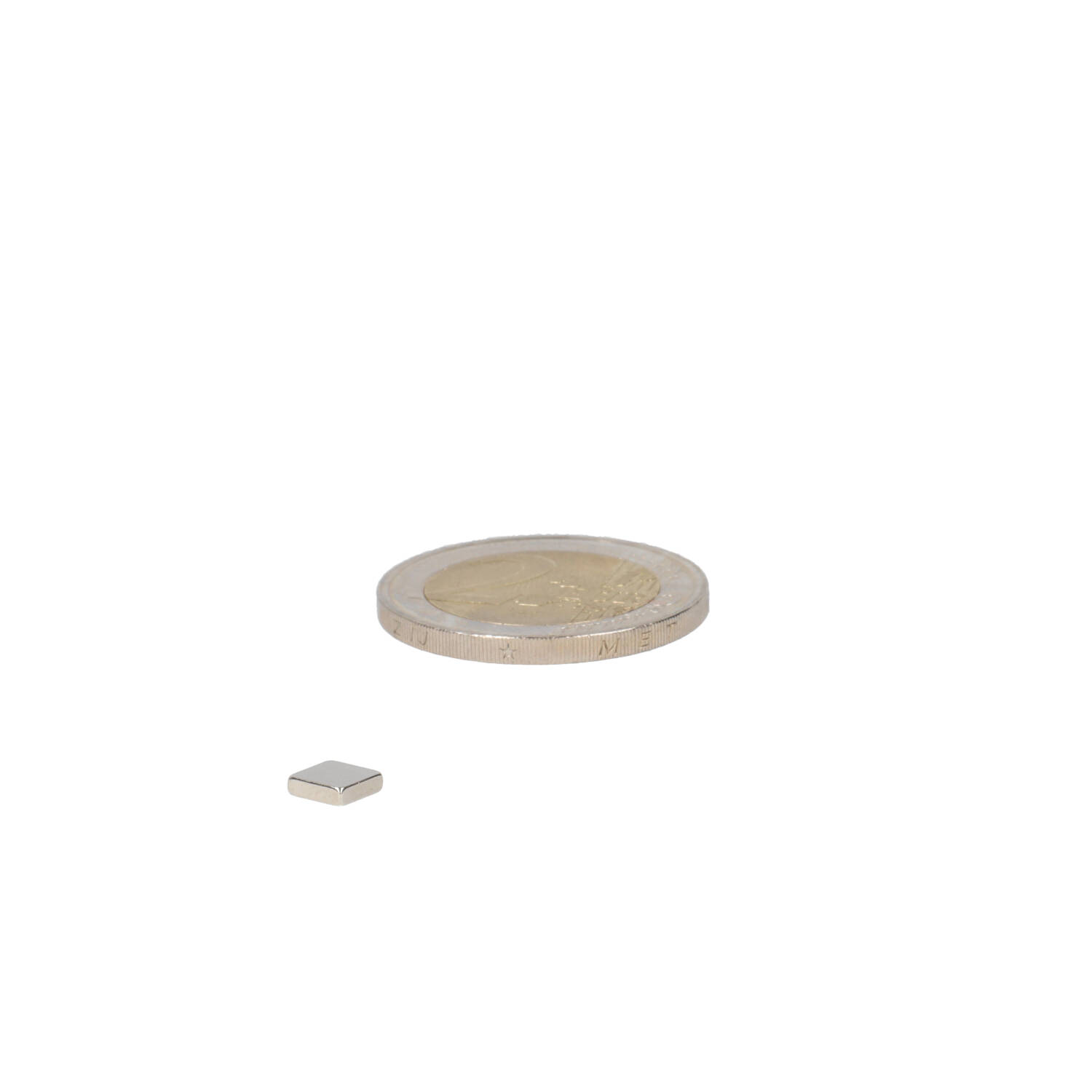 Neodym Quader-Magnet 5 x 5 x 1.5 mm (N50) – NiCuNi