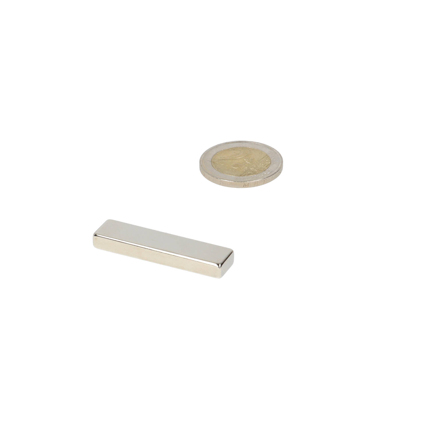 Neodym Quader-Magnet 40 x 10 x 5 mm (N50) – NiCuNi