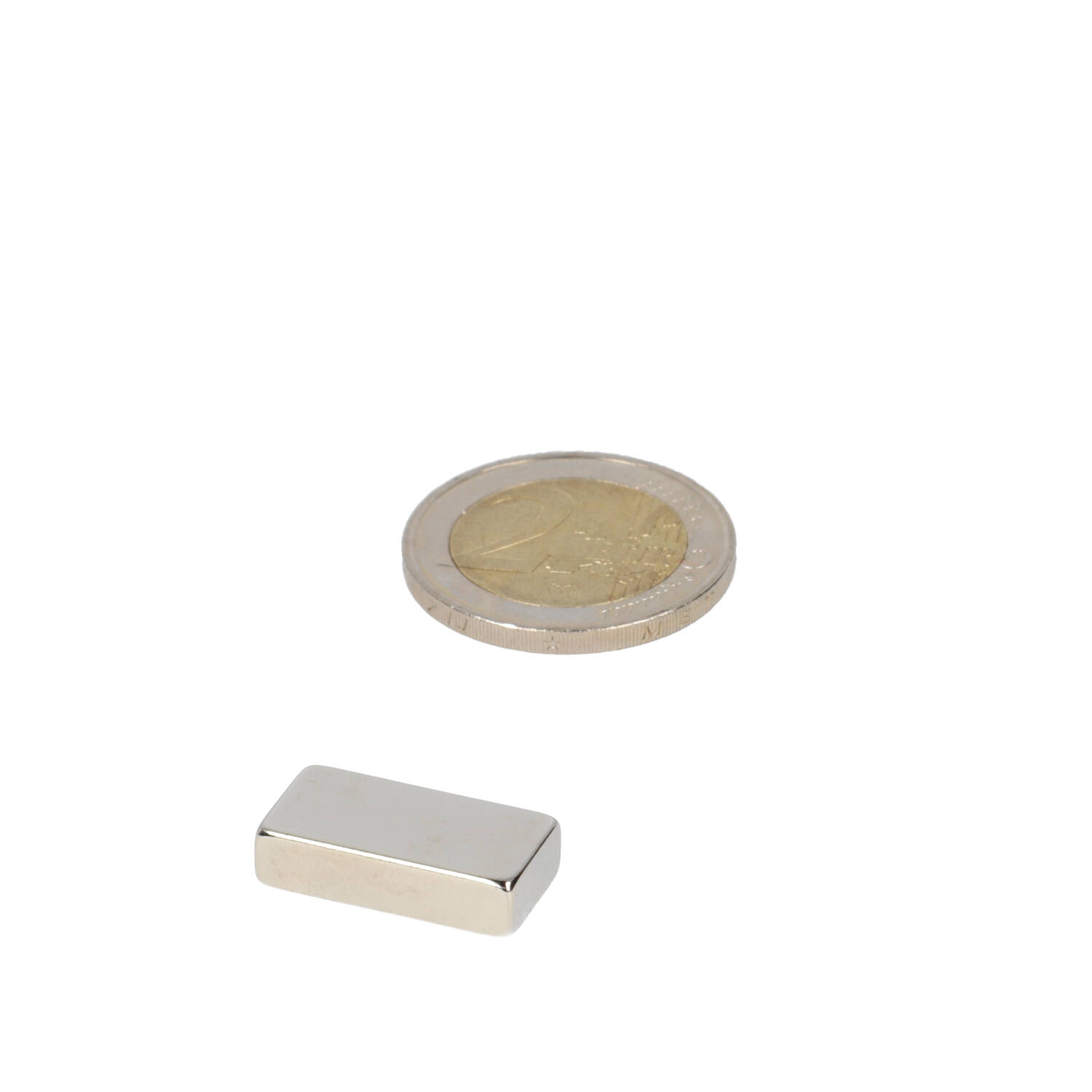 Neodym Quader-Magnet 20 x 10 x 5 mm (N45) – NiCuNi